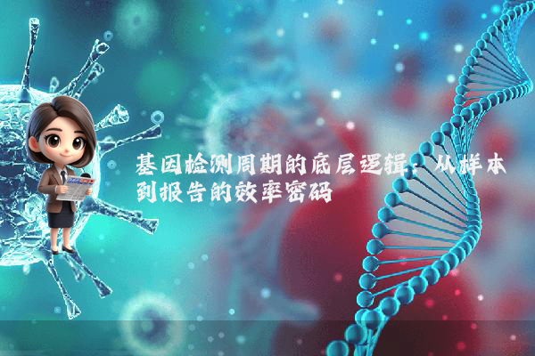 基因检测周期的底层逻辑：从样本到报告的效率密码