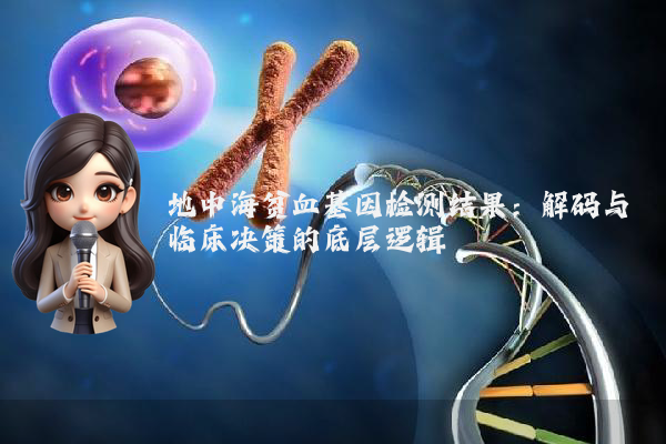 地中海贫血基因检测结果：解码与临床决策的底层逻辑