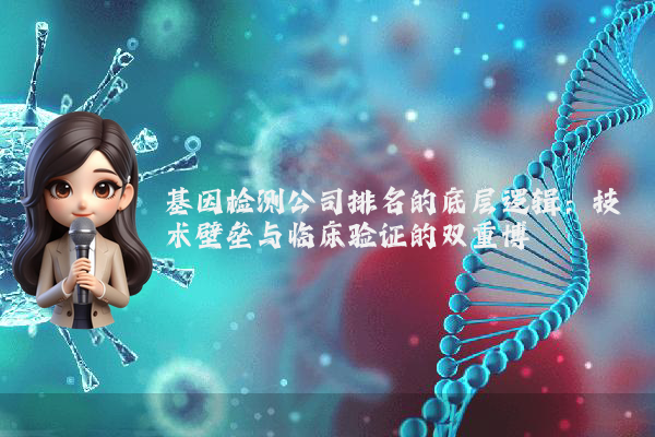 基因检测公司排名的底层逻辑：技术壁垒与临床验证的双重博弈